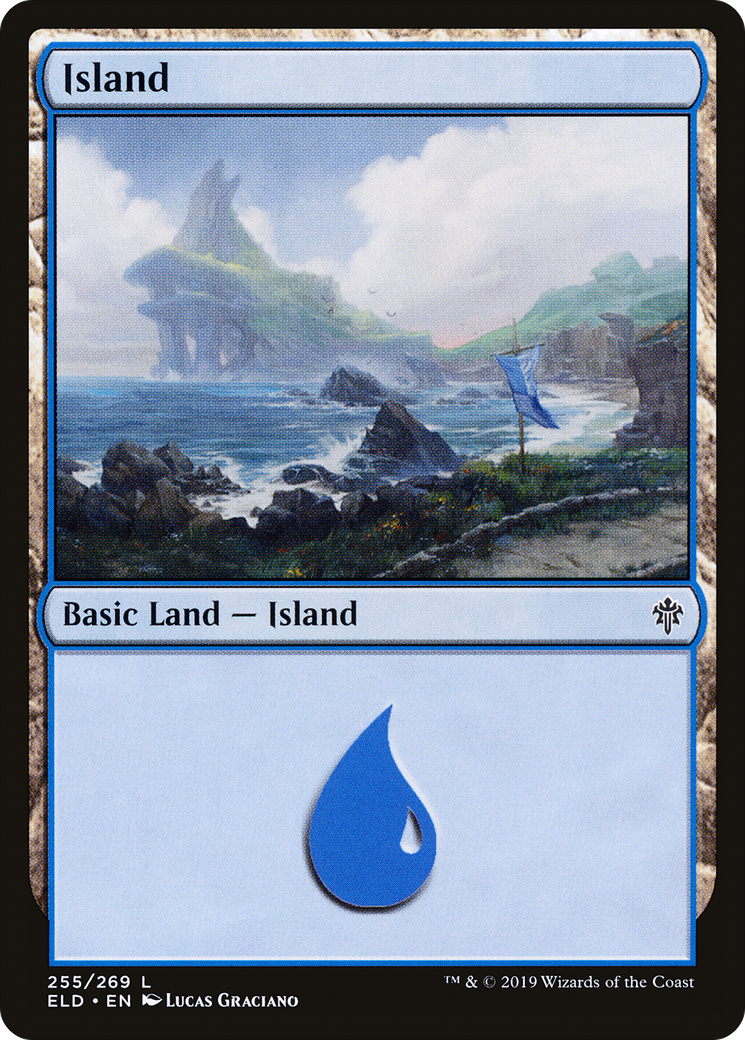 Island (ELD-255) - Throne of Eldraine