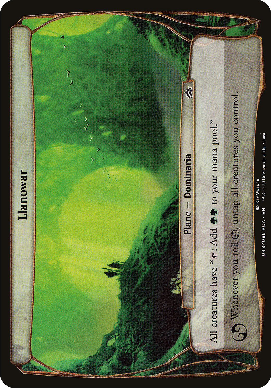 Llanowar (OVER-048) - Planechase Anthology Planes