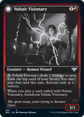 Voltaic Visionary // Volt-Charged Berserker (DBL-450) - Innistrad: Double Feature: (Double Faced Transform)