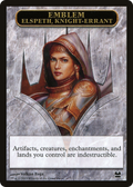 Elspeth, Knight-Errant Emblem (MMA-016) - Modern Masters Tokens