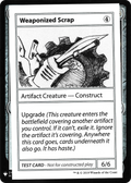 Weaponized Scrap (CMB1-111) - Mystery Booster Playtest Cards 2019