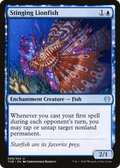 Stinging Lionfish (THB-069) - Theros Beyond Death: (enchantment)