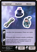 Carnival Elephant Meteor (UNF-007) - Unfinity Sticker Sheets