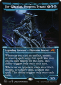 Jin-Gitaxias, Progress Tyrant (NEO-371) - Kamigawa: Neon Dynasty: (Showcase) Foil