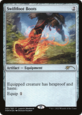 Swiftfoot Boots (WPN-004) - Wizards Play Network 2022 Foil