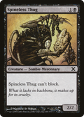 Spineless Thug (10E-180) - Tenth Edition Foil