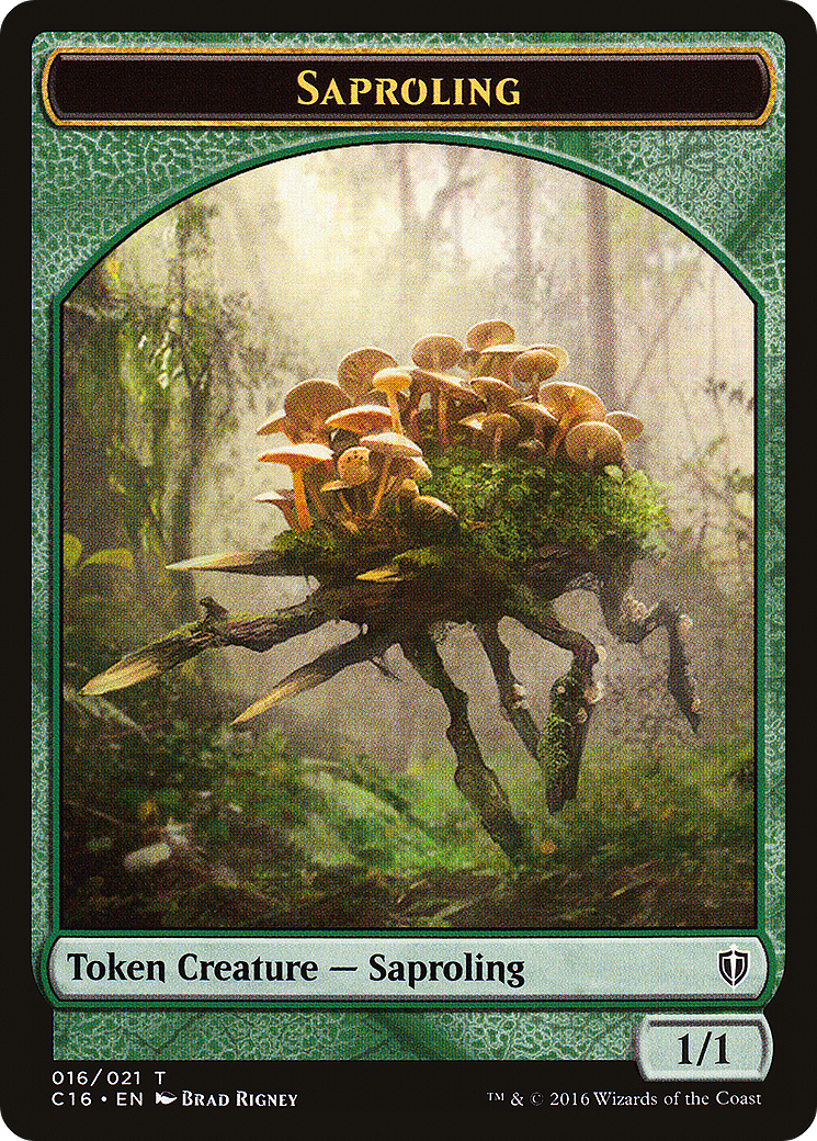 Saproling (C16-016) - Commander 2016 Tokens