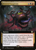 Fevered Suspicion (AFC-316) - Forgotten Realms Commander: (Extended Art)