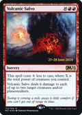 Volcanic Salvo (PRE-172S) - Core Set 2021 Promos Foil
