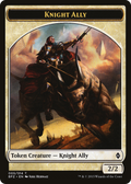 Knight Ally (BFZ-005) - Battle for Zendikar Tokens