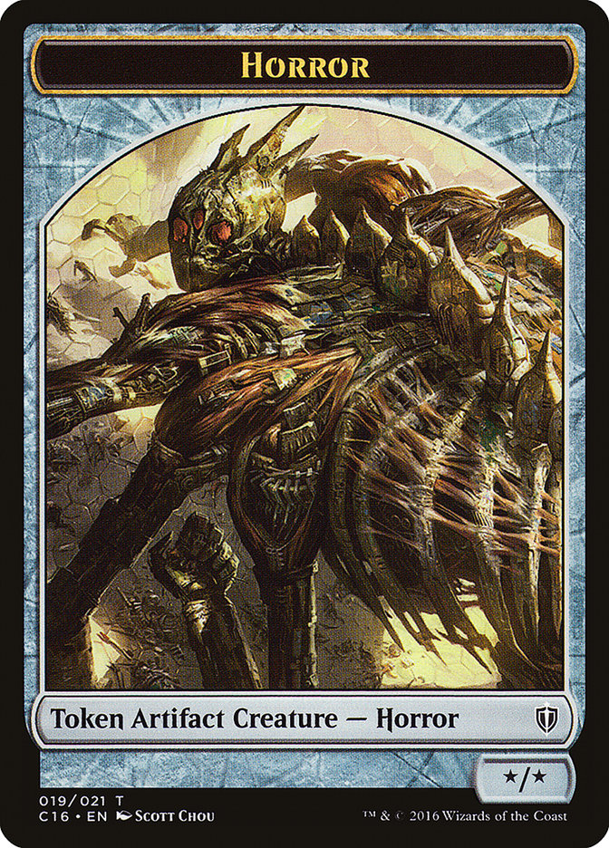 Horror (C16-019) - Commander 2016 Tokens