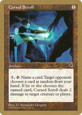 Cursed Scroll (WCD-) - World Championship Decks 1998