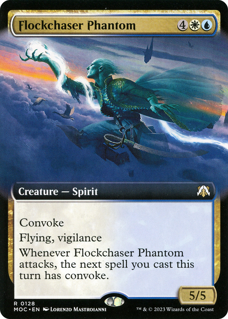 Flockchaser Phantom (MOC-128) - March of the Machine Commander: (Extended Art)