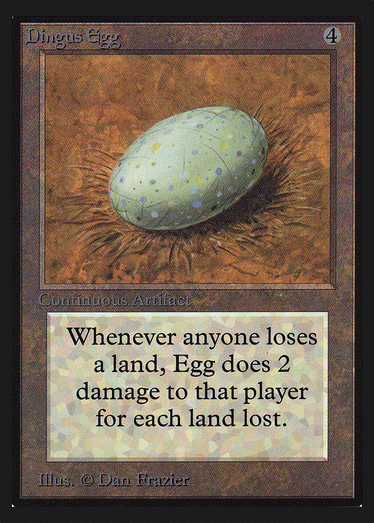 Dingus Egg (IED-) - Intl. Collectors' Edition