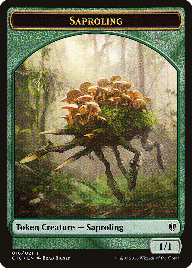 Saproling (C16-016) - Commander 2016 Tokens