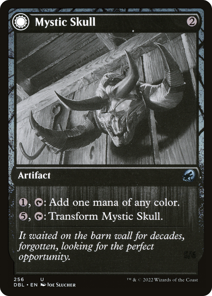 Mystic Skull // Mystic Monstrosity (DBL-256) - Innistrad: Double Feature: (Double Faced Transform)