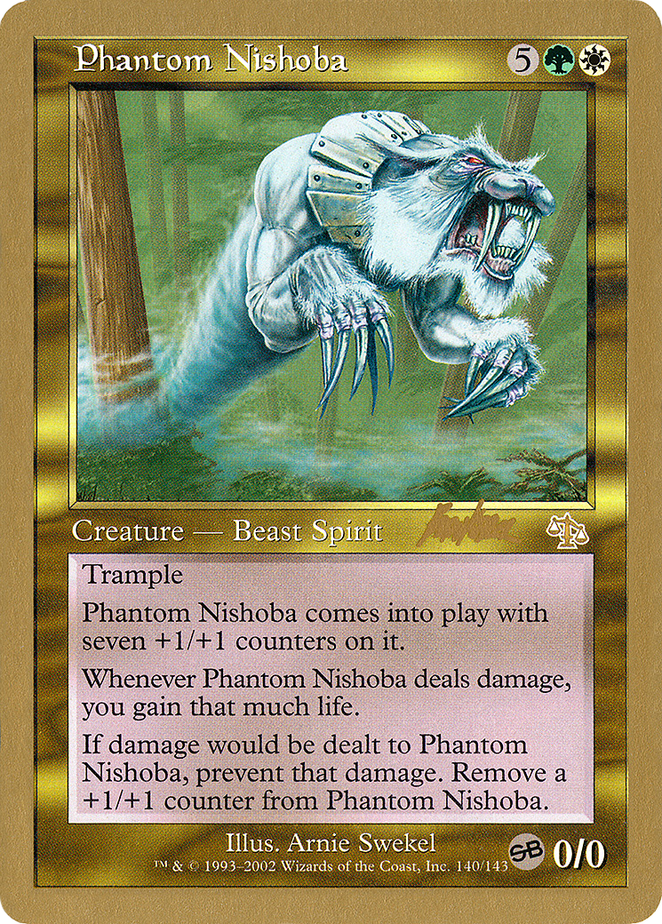 Phantom Nishoba (WCD-BK140SB) - World Championship Decks 2002