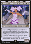 Solaflora, Intergalactic Icon (UNF-246) - Unfinity: (Showcase) Foil