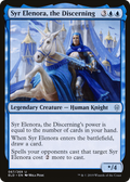 Syr Elenora, the Discerning (ELD-067) - Throne of Eldraine