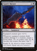 Giant's Skewer (ELD-091) - Throne of Eldraine Foil