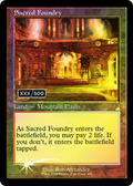 Sacred Foundry (RVR-409) - Ravnica Remastered Foil