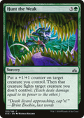 Hunt the Weak (RIX-133) - Rivals of Ixalan