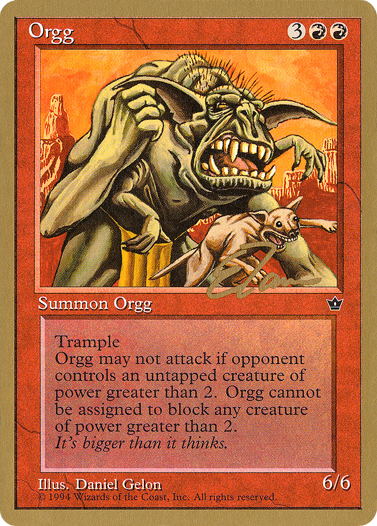 Orgg (WCD-ET63) - Pro Tour Collector Set