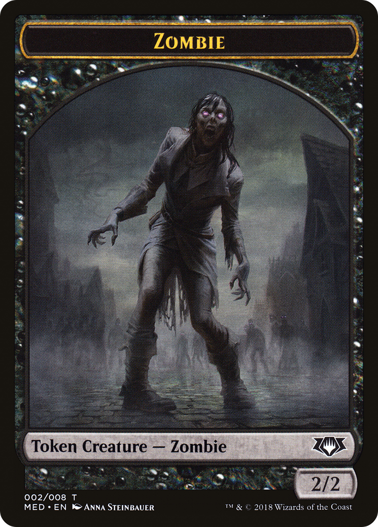 Zombie (MED-0G2) - Mythic Edition Tokens