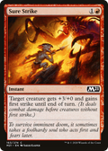 Sure Strike (M21-163) - Core Set 2021 Foil