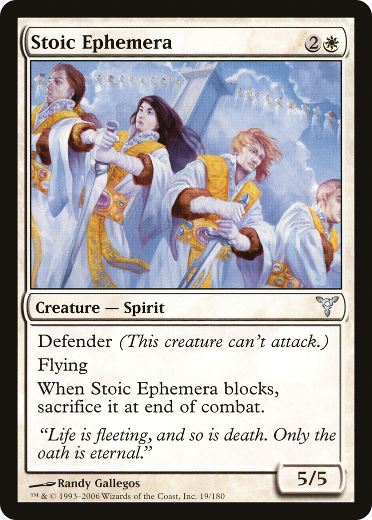 Stoic Ephemera (DIS-019) - Dissension Foil
