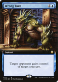 Wrong Turn (CMR-644) - Commander Legends: (Extended Art) Foil