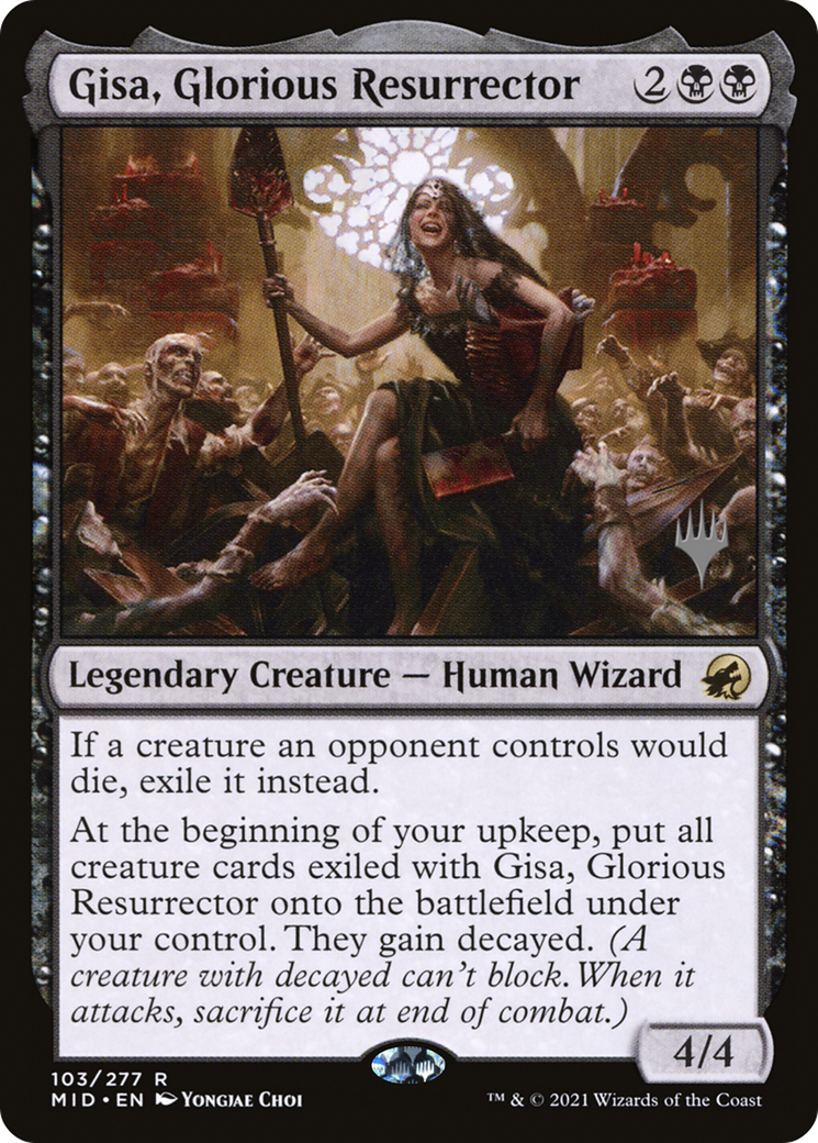 Gisa, Glorious Resurrector (PPMID-103P) - Innistrad: Midnight Hunt Promos