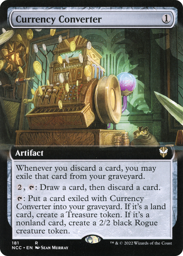 Currency Converter (NCC-181) - New Capenna Commander: (Extended Art)