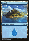 Island (SSP-002) - M19 Standard Showdown Foil