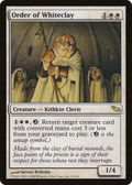 Order of Whiteclay (SHM-016) - Shadowmoor Foil