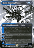 Kaito, Dancing Shadow (ONE-340) - Phyrexia: All Will Be One: (Showcase) (Borderless) Foil