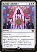 Kayla's Command (BRO-009) - The Brothers' War Foil