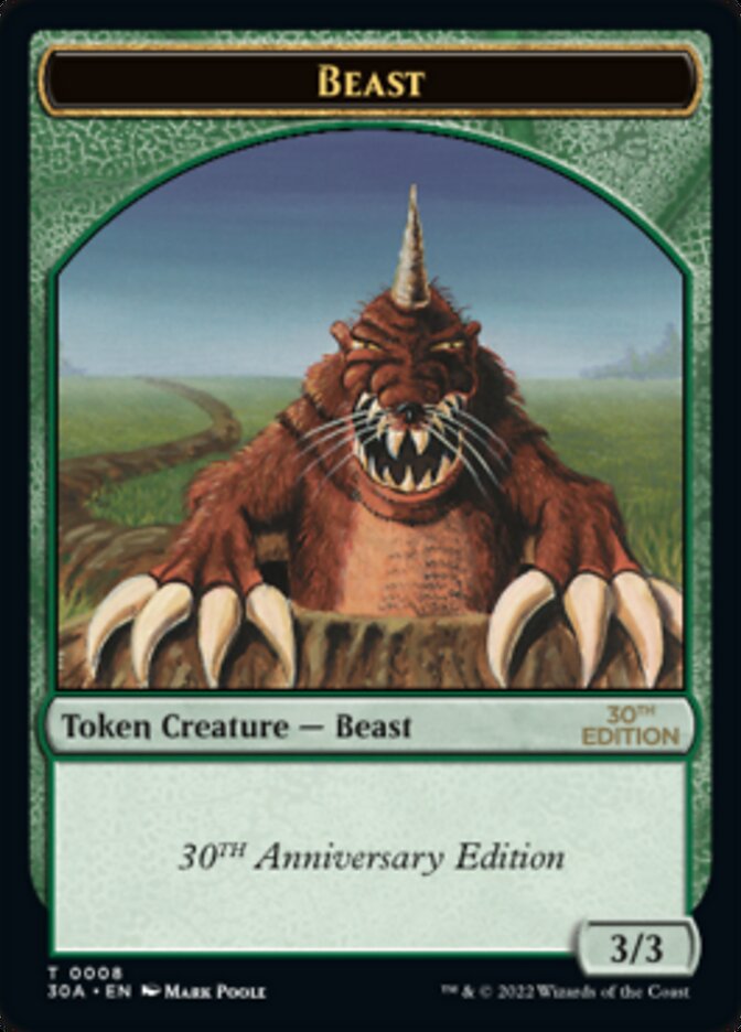 Beast (30A-008) - 30th Anniversary Tokens