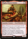 Magda, Brazen Outlaw (KHM-142) - Kaldheim Foil