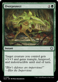 Overprotect (BLB-185) - Bloomburrow Foil