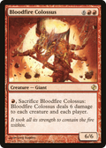 Bloodfire Colossus (DDI-062) - Duel Decks: Venser vs. Koth
