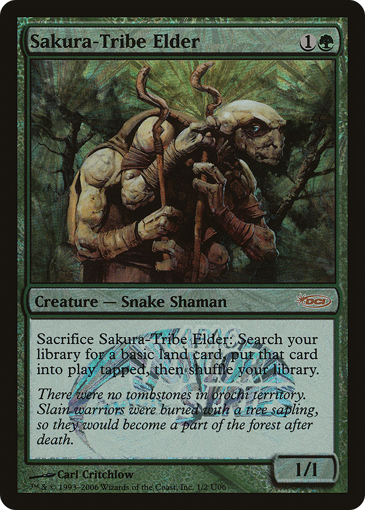Sakura-Tribe Elder (JSS-1U06) - Junior APAC Series Foil