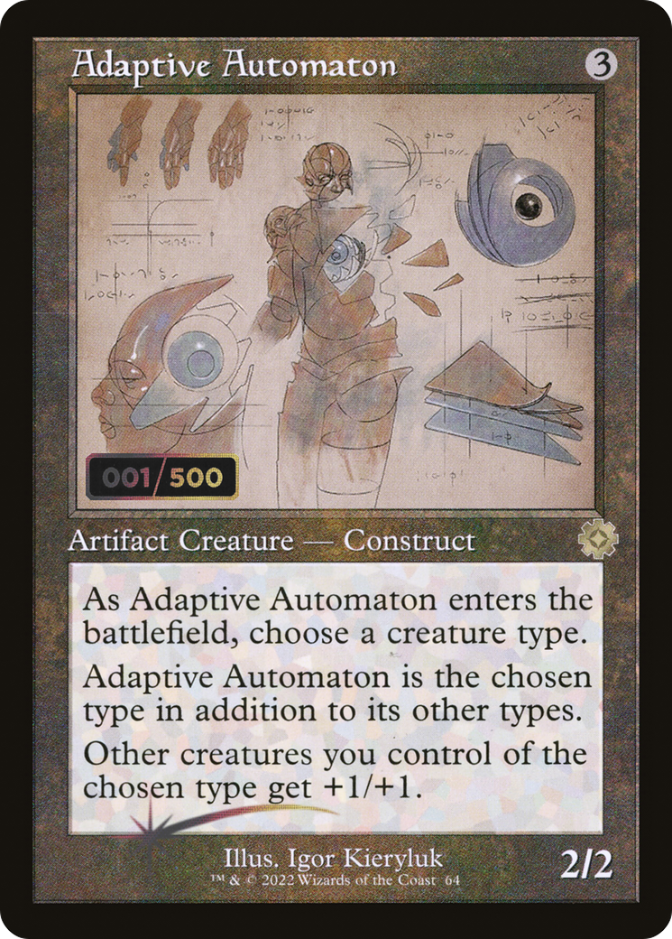 Adaptive Automaton (BRR-064) - The Brothers' War Retro Artifacts Foil