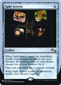 Split Screen (LIST-060) - The List (Unfinity Foil Edition) Foil
