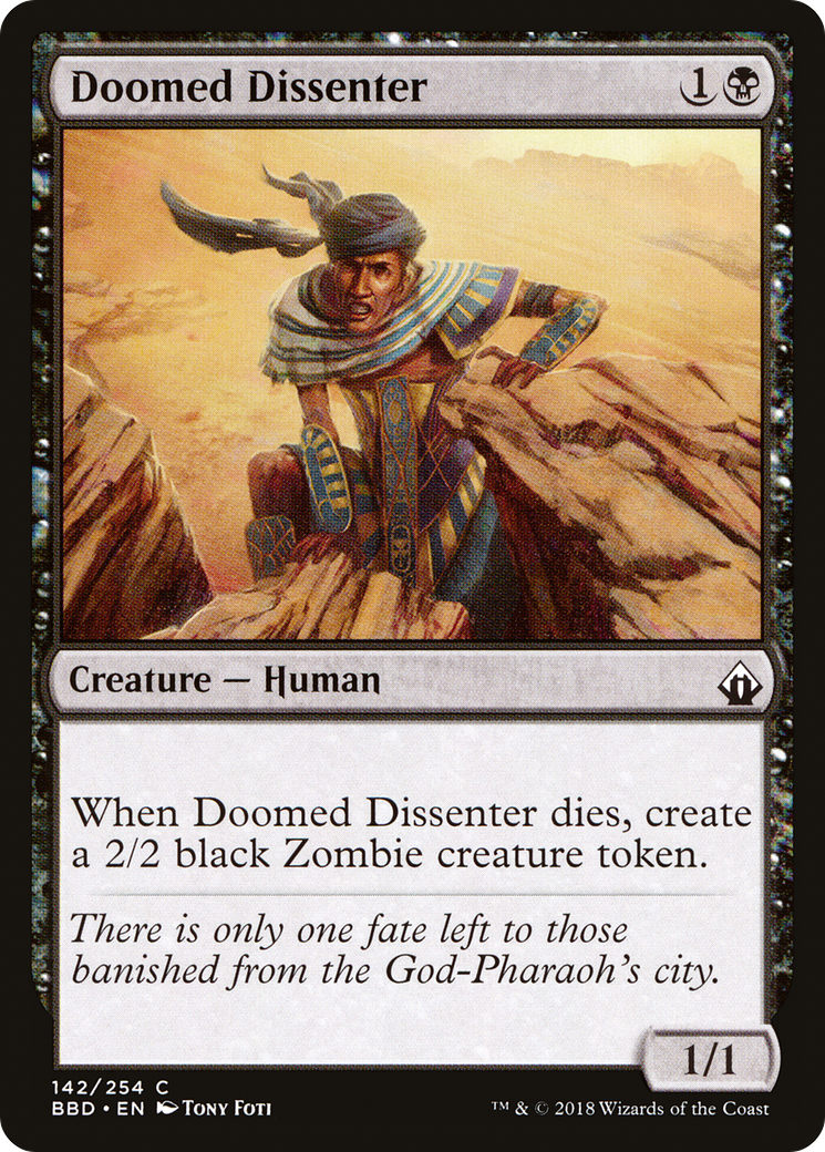 Doomed Dissenter (BBD-142) - Battlebond
