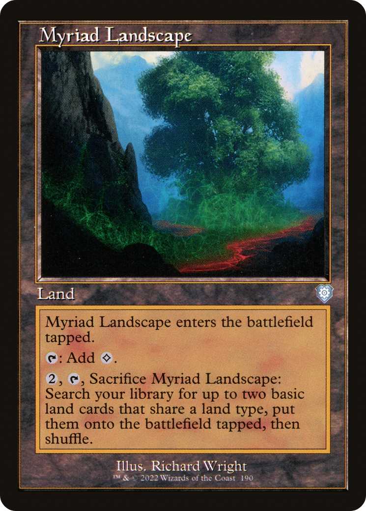 Myriad Landscape (BRC-190) - The Brothers' War Commander
