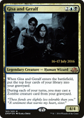 Gisa and Geralf (PRE-183S) - Eldritch Moon Promos Foil
