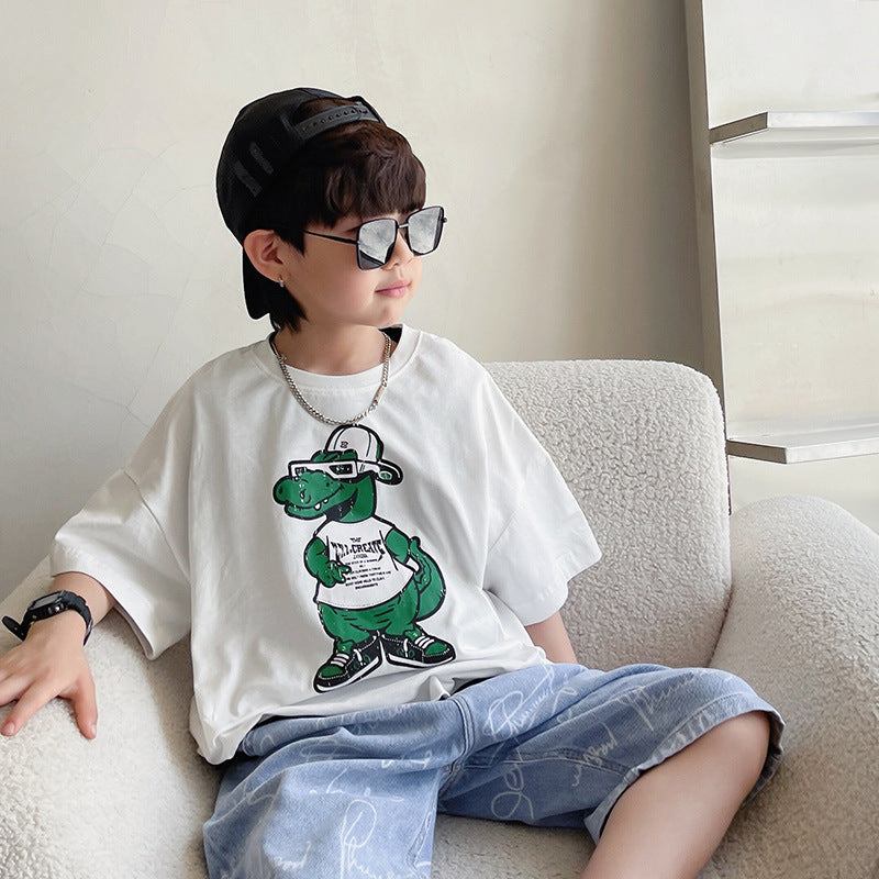 Copy of Casual Cartoon Short Sleeve T-Shirt for Boys