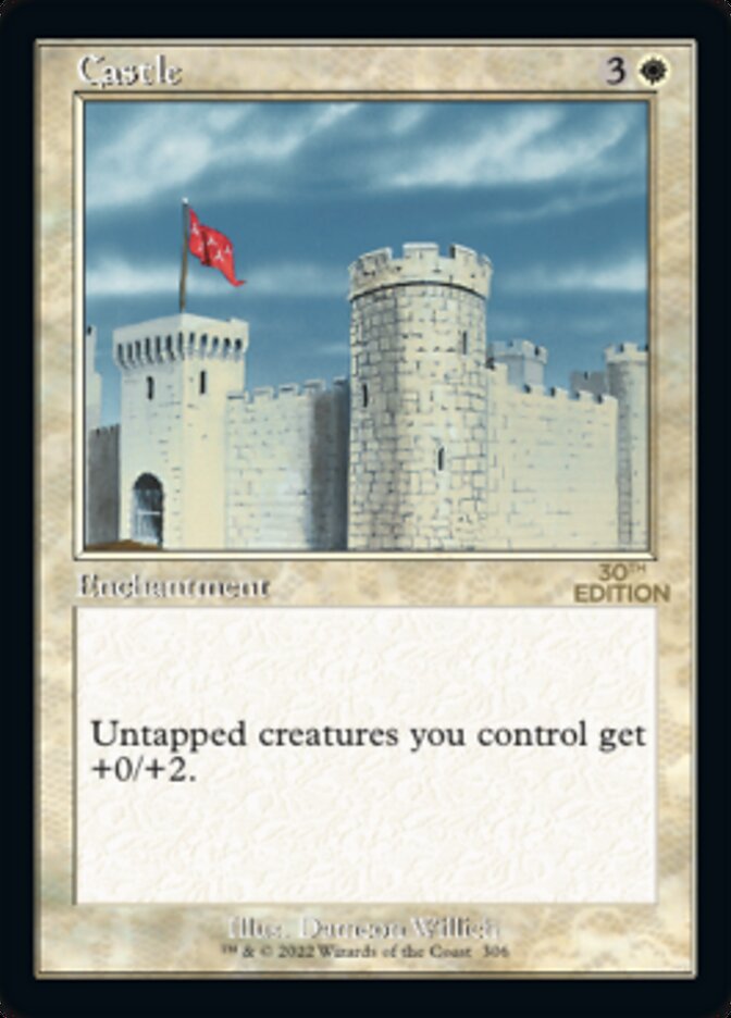 Castle (Retro Frame) (30A-306) - 30th Anniversary Edition