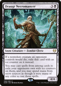 Draugr Necromancer (PPKHM-86P) - Kaldheim Promos: (snow)